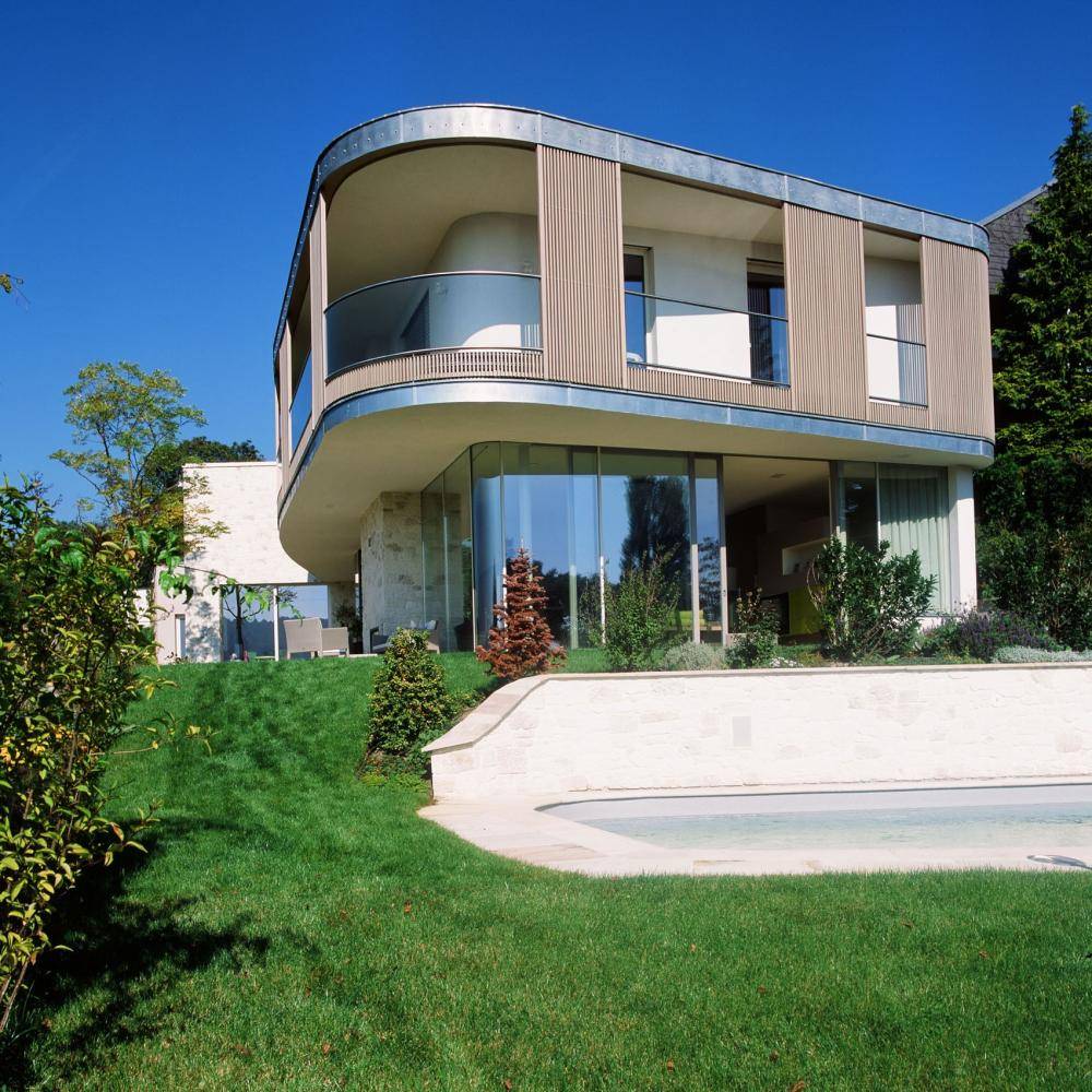 Architektenhaus mit Pool