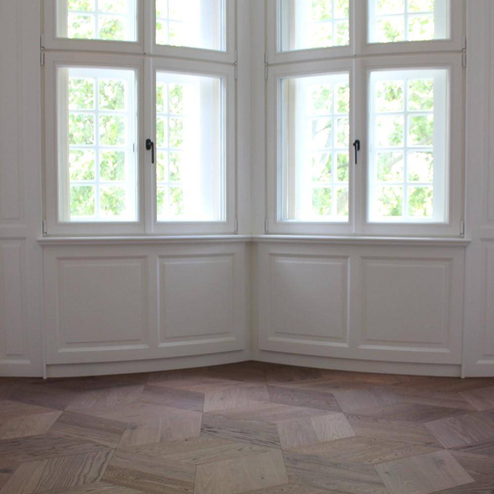 Besonderes Parkettmuster am Opernring