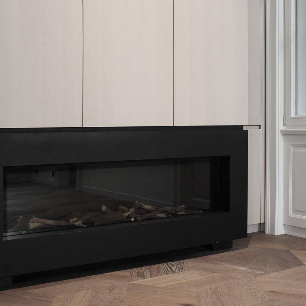 Besonderes Parkettmuster am Opernring