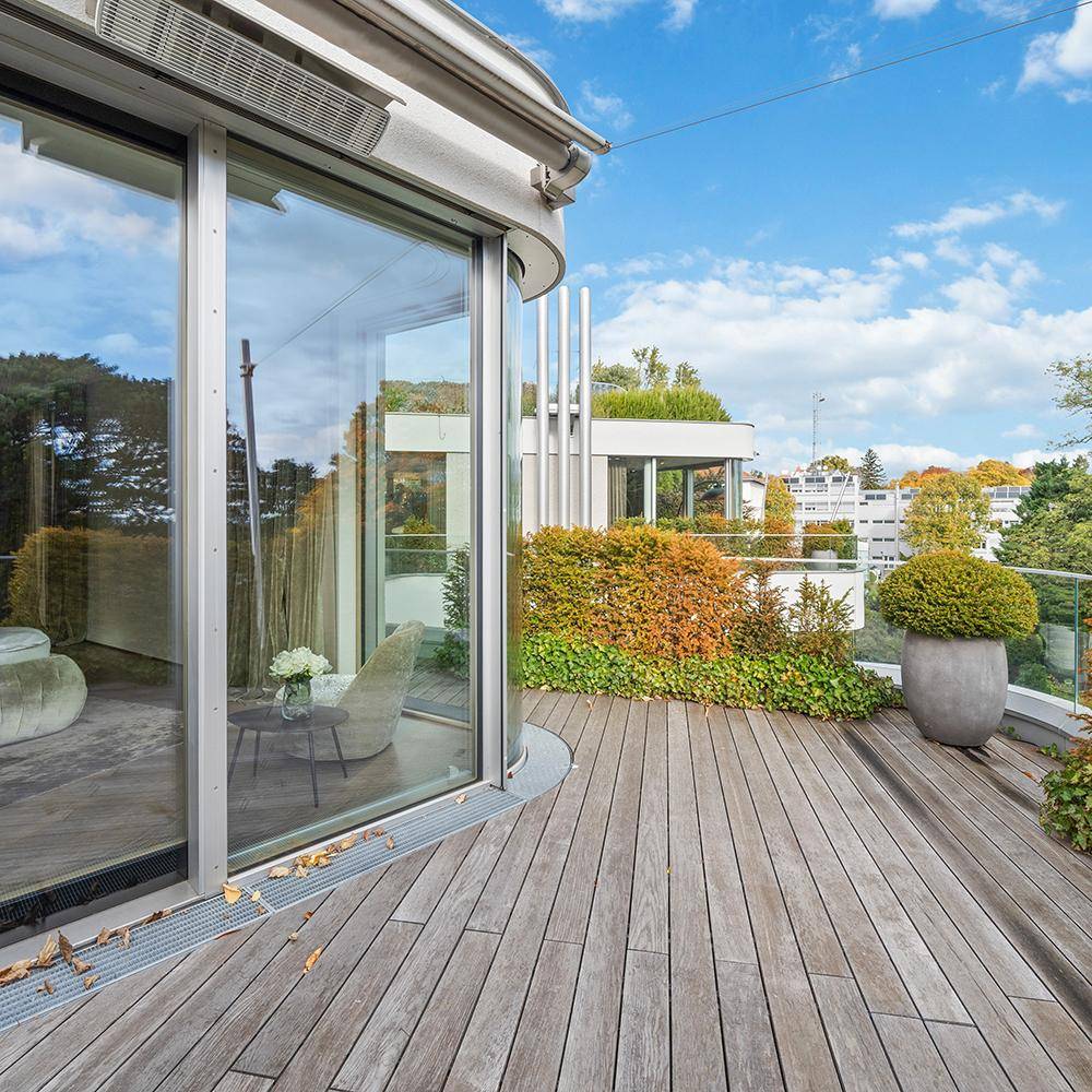 Detailverliebtes Upgrade eines Penthouses im Grünen