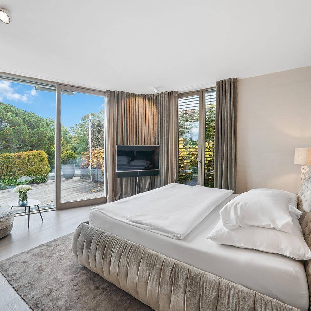 Detailverliebtes Upgrade eines Penthouses im Grünen