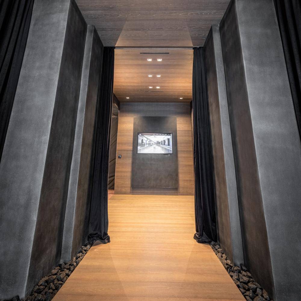 Einzigartige Materialbibliothek im exklusivem Ambiente