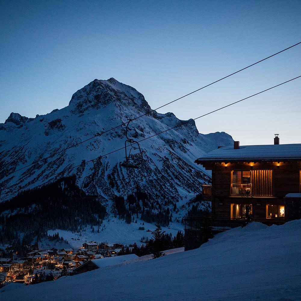 International bekanntes Chalet im Nobelskiort