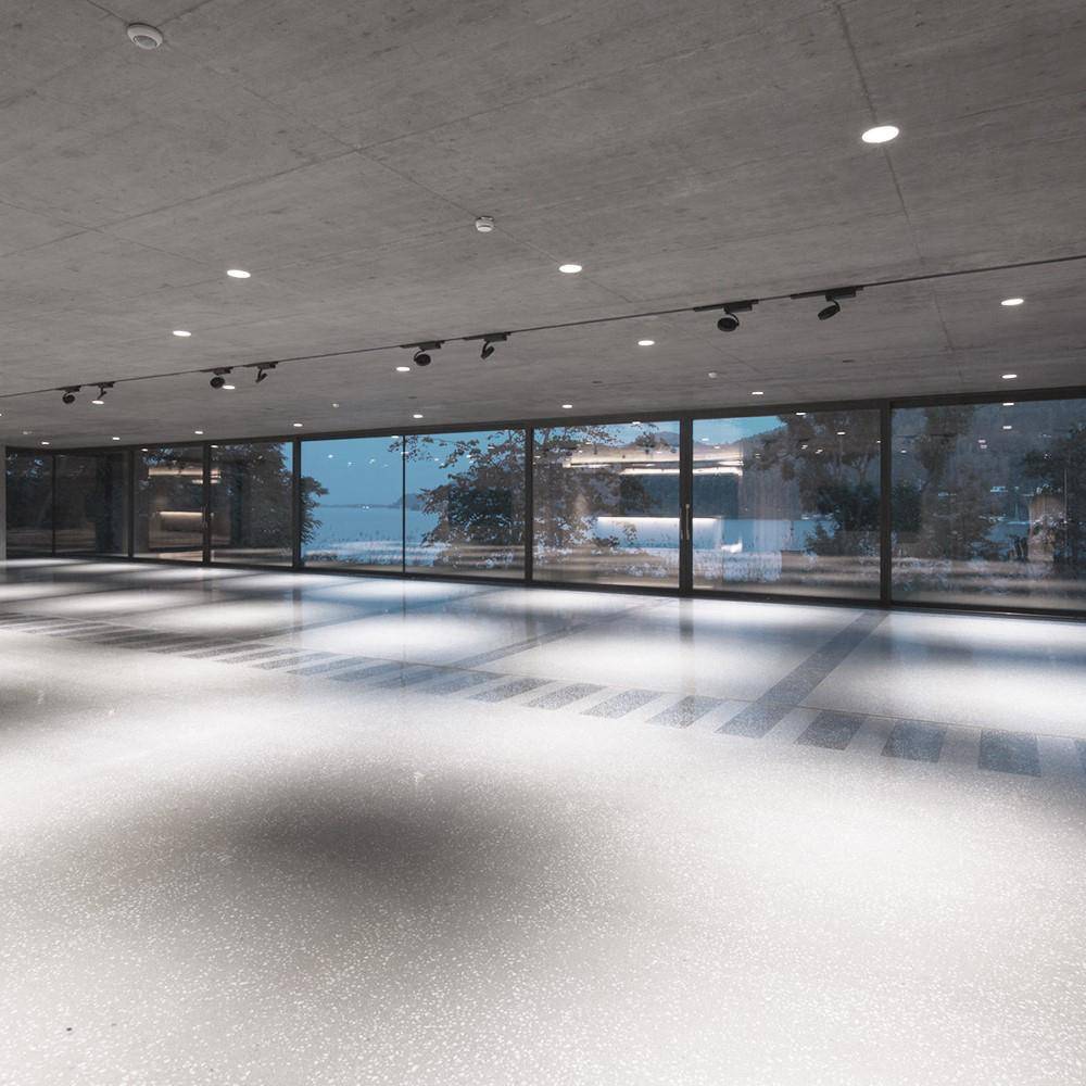 Modernes Wohnhaus am See