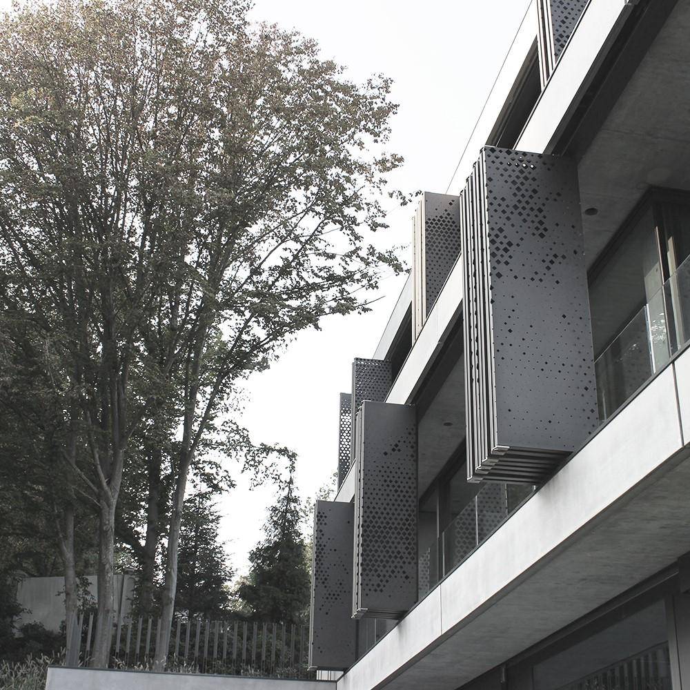 Modernes Wohnhaus am See