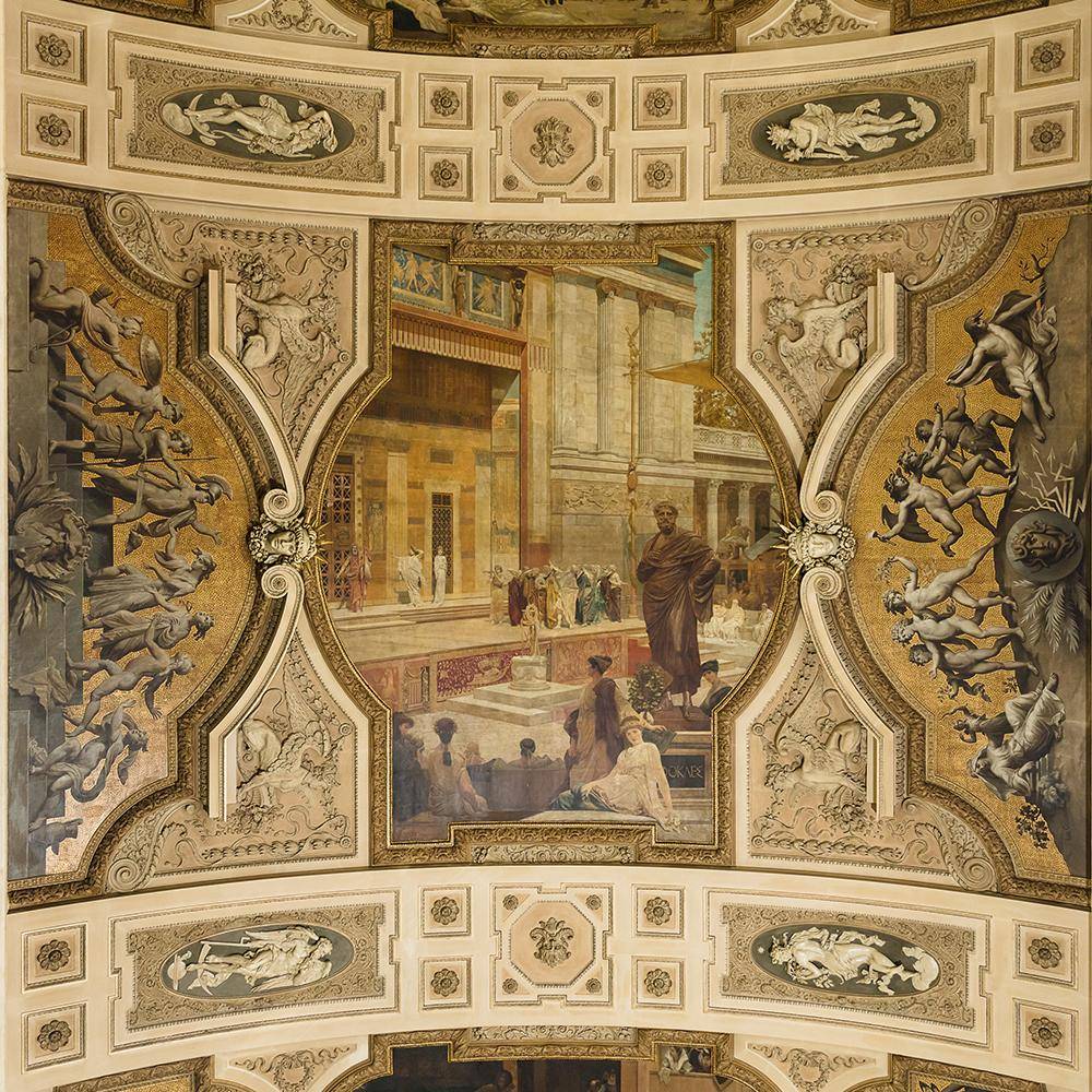 Stuck- und Oberflächenrestaurierung im Burgtheater