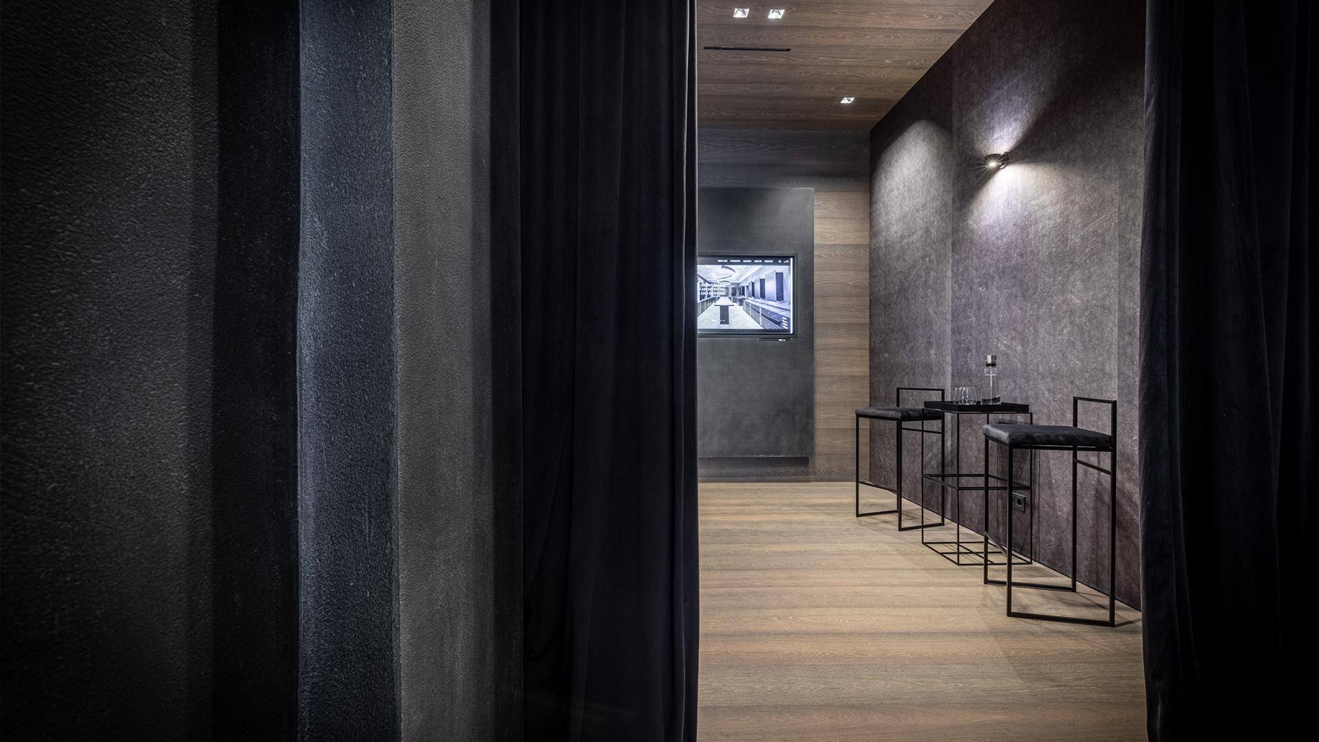 Einzigartige Materialbibliothek im exklusivem Ambiente